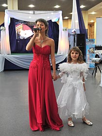 Тамада Инга Короваева на Свадебной выставке `Wedding season 2011` Харьков