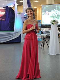 Тамада Инга Короваева на Свадебной выставке `Wedding season 2011` Харьков